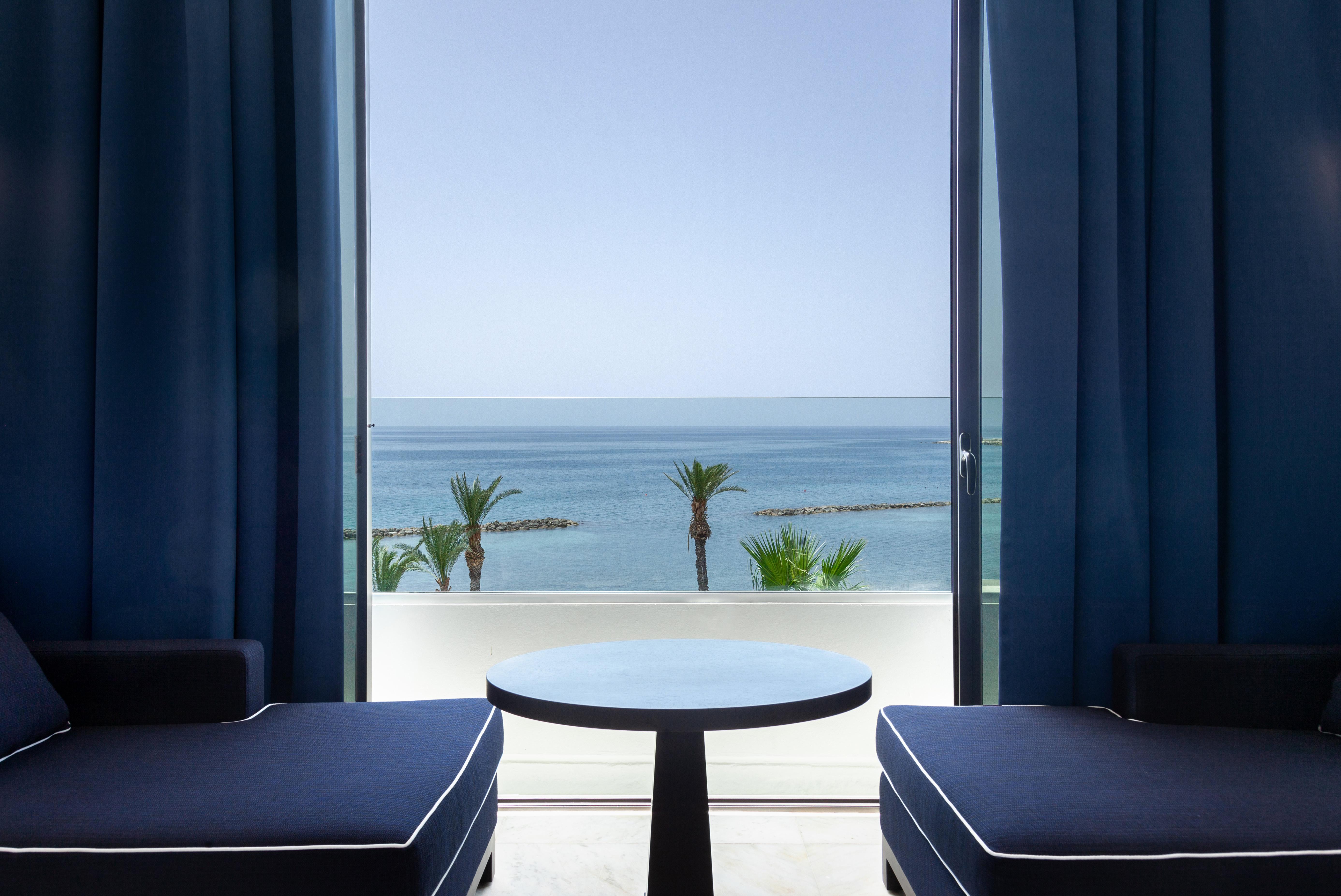 Almyra Hotel Paphos Luaran gambar Sea view from a room at the hotel