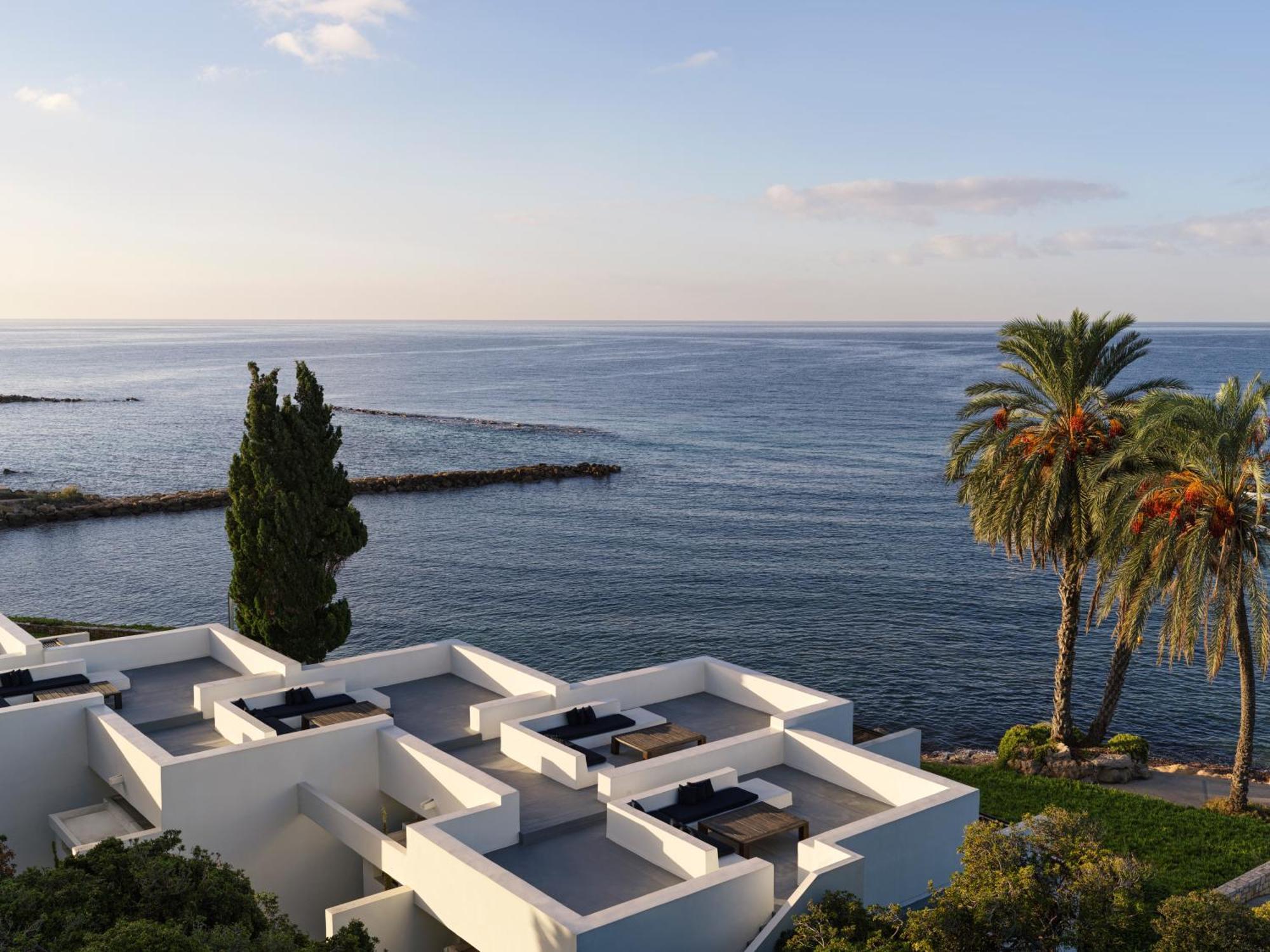 Almyra Hotel Paphos Bilik gambar View of the Mediterranean from the hotel